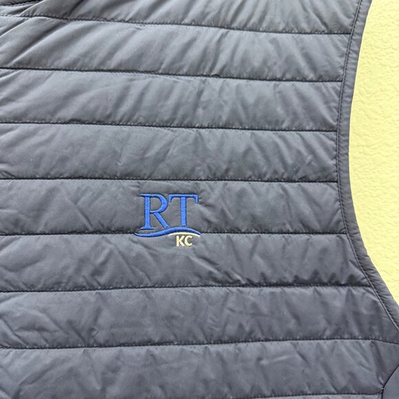 Greyson Yukon X-Lite Navy Blue Full Zip Vest Mens size XL COMPANY EMBROIDERY - Picture 3 of 11